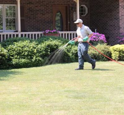 Lawn Spraying