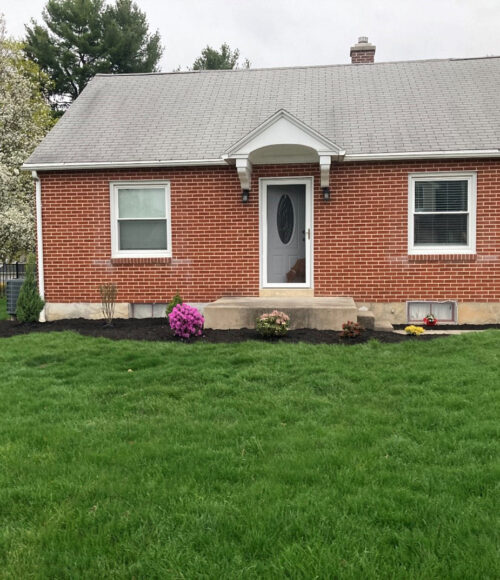 House after Lawn Specialties