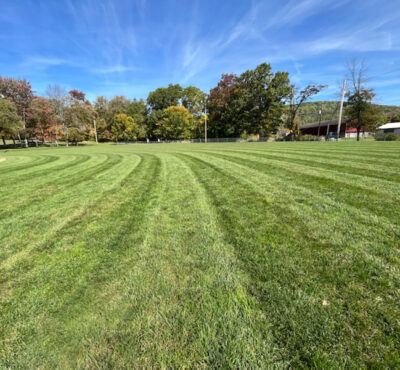 Baseball field out field