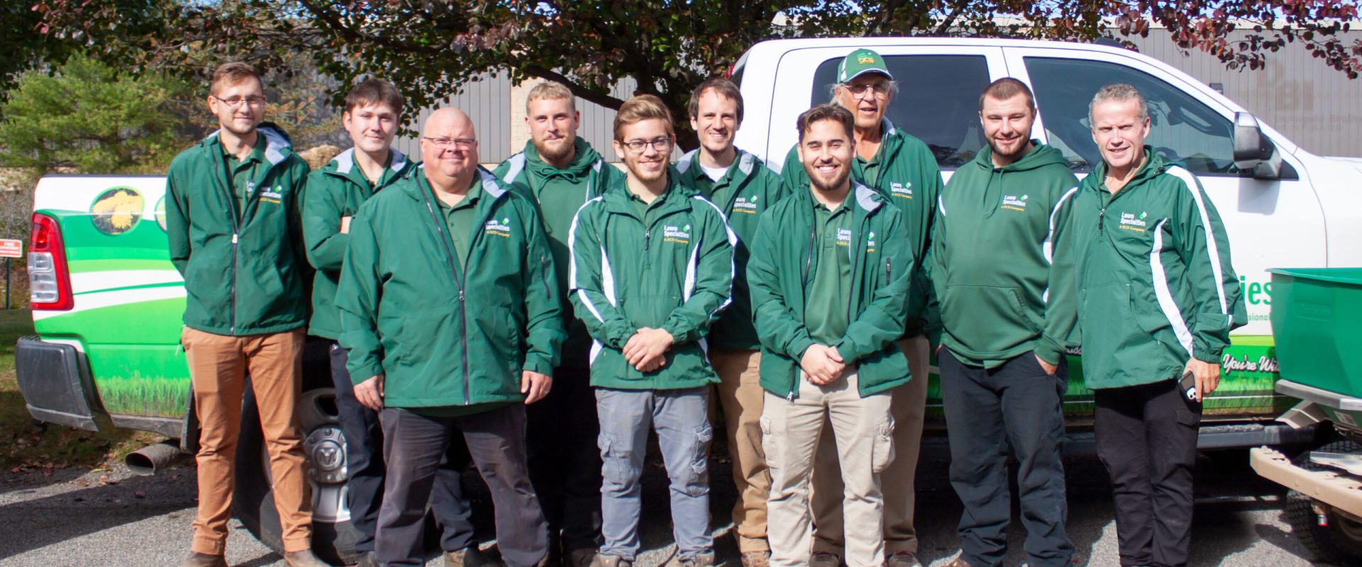 LS_Team_trucks lawn Specialties Team